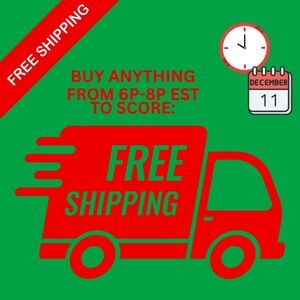 🎄🎄LIVE SHOW LISTING! BUY ANYTHING FROM 6-8P EST & YOU SCORE FREE SHIPPING!🎄🎄